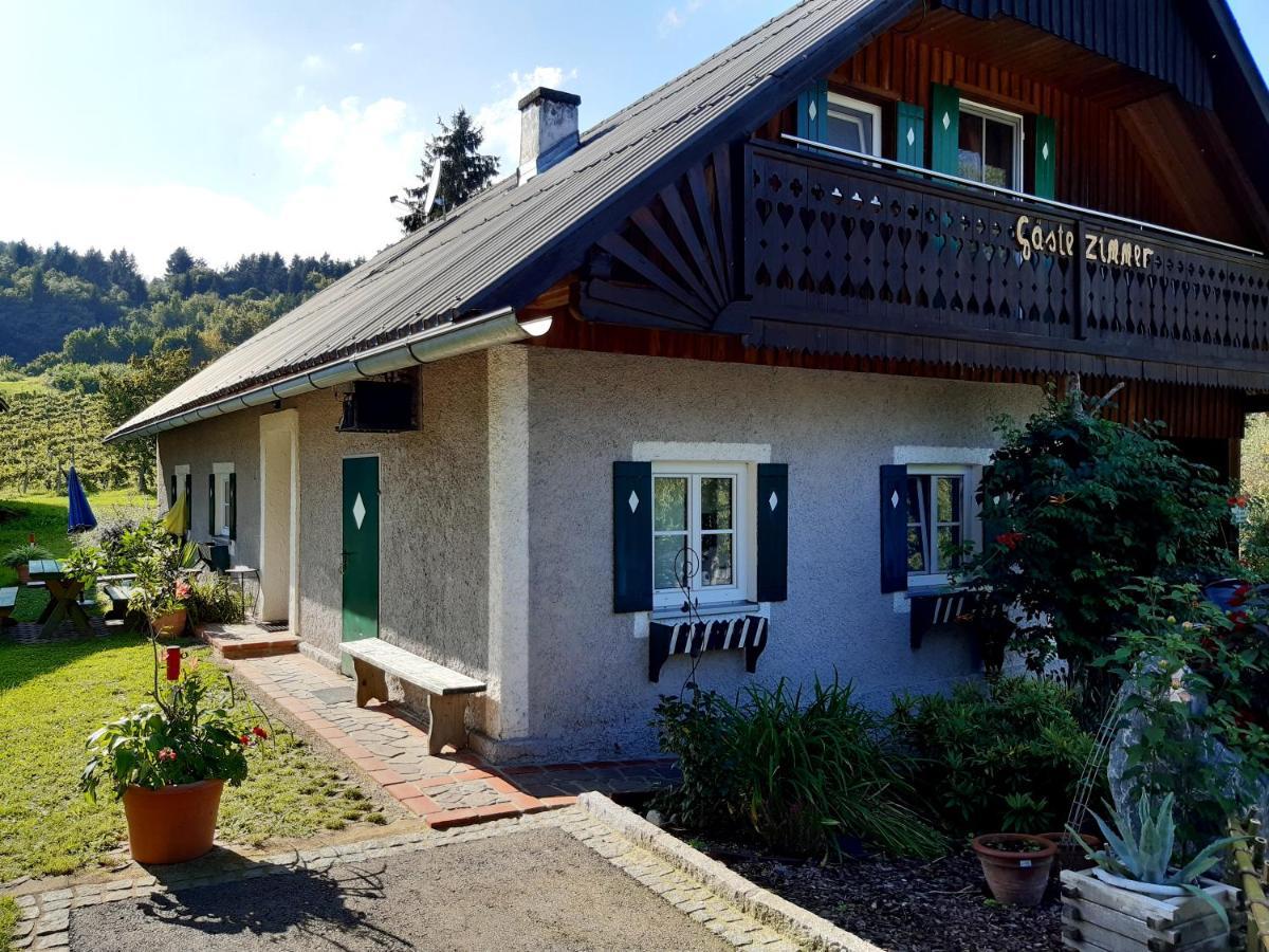 Schilcherweinbau Vollmaier Vlg. Wieser Sankt Stefan ob Stainz Eksteriør billede